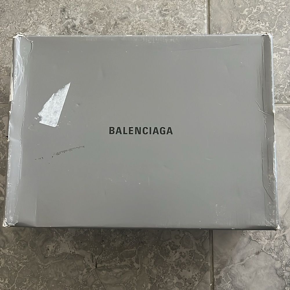 Balenciaga Speed 3.0 Knit High Top Sock Sneakers in White, New, Size 40 - Picture 14 of 16